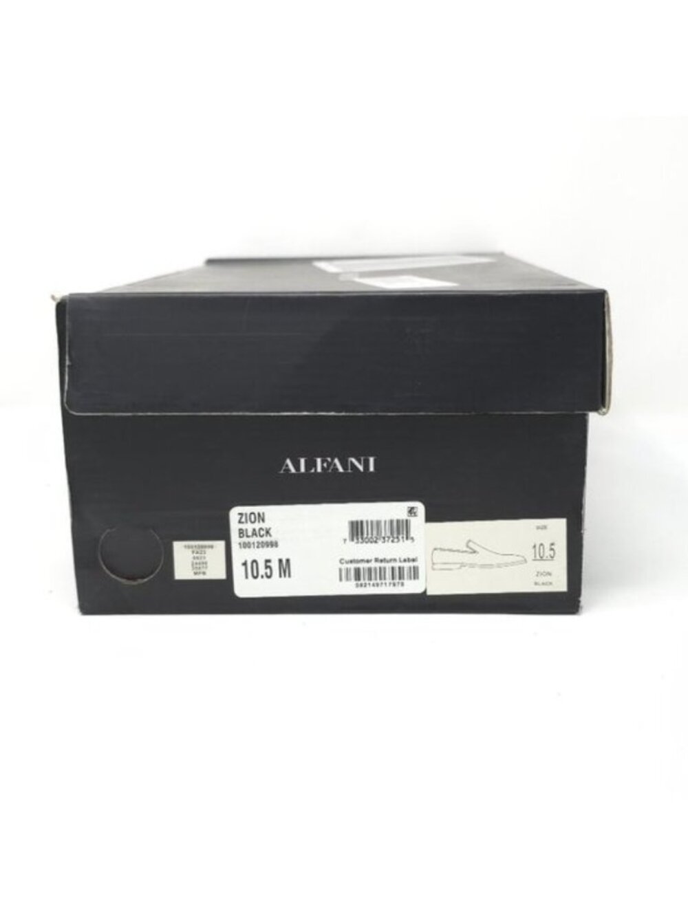 New Alfani Black Suede Slip-On Loafers Men’s 10.5M - Picture 7 of 7